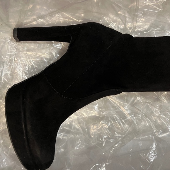 Stuart Weitzman Platform Highland Over The Knee Boot Sz 7.5 - Picture 10 of 15